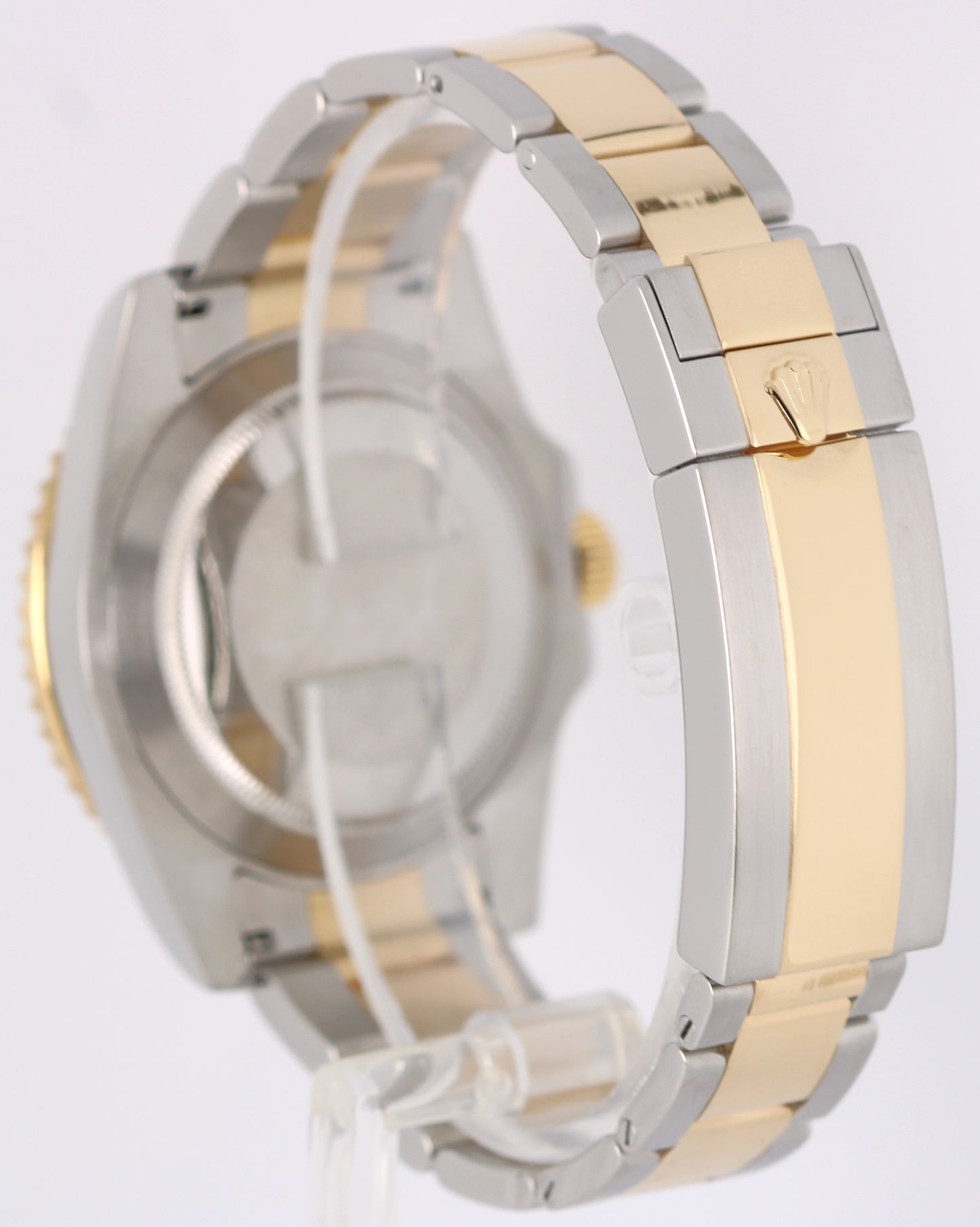 Rolex Submariner Date Two-Tone 18k Yellow Gold Steel Black 40mm 116613 LN Watch