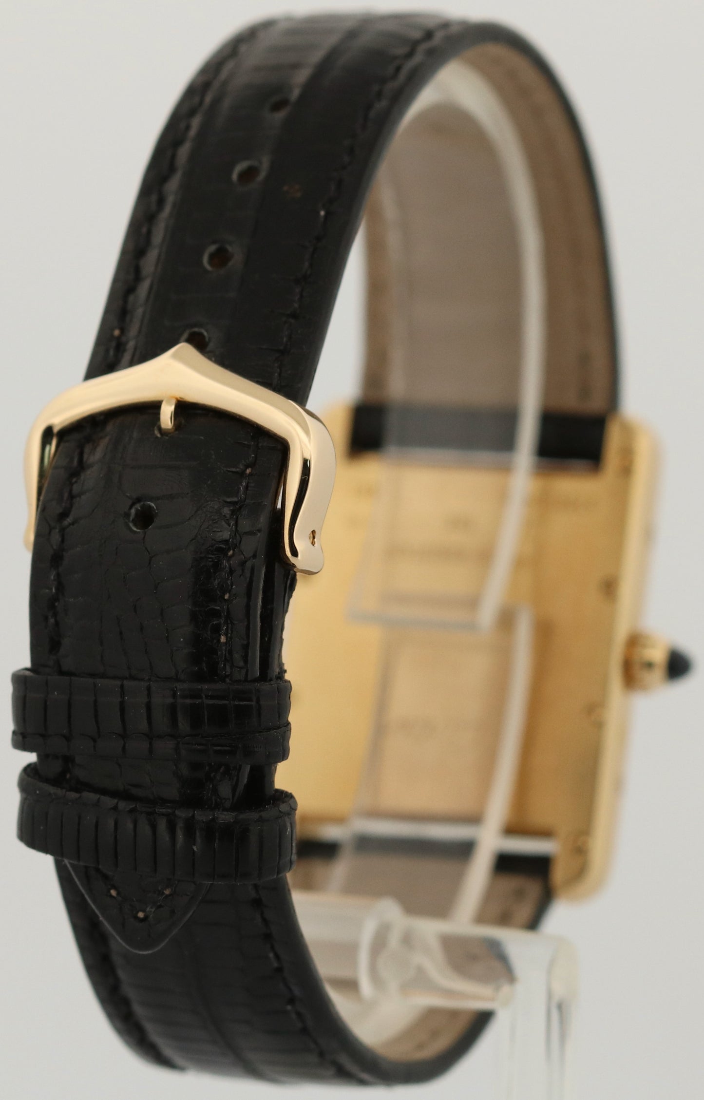 Cartier Tank Louis 18K Yellow Gold Quartz Leather 25mm x 33mm W1529756 2441