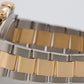 Rolex Daytona Cosmograph WHITE 18K Yellow Gold Two-Tone Steel Watch 116523