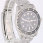 Rolex Submariner No-Date BLACK Ceramic Stainless Steel 40mm 114060 Watch