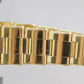 VINTAGE Rolex Oyster Perpetual Date 34mm CHAMPAGNE 14K Gold Fluted Watch 1503