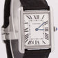MINT Cartier Tank Solo Stainless Steel Roman Quartz 2715 W1018355 Leather Watch