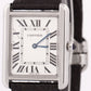 MINT Cartier Tank Solo Stainless Steel Roman Quartz 2715 W1018355 Leather Watch