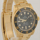 Rolex Submariner Date Ceramic 18K Yellow Gold BLACK 40mm Oyster Watch 116618 BOX