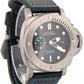 2018 PAPERS Panerai Luminor Submersible 1950 Titanium Rubber 47mm PAM01305 BOX