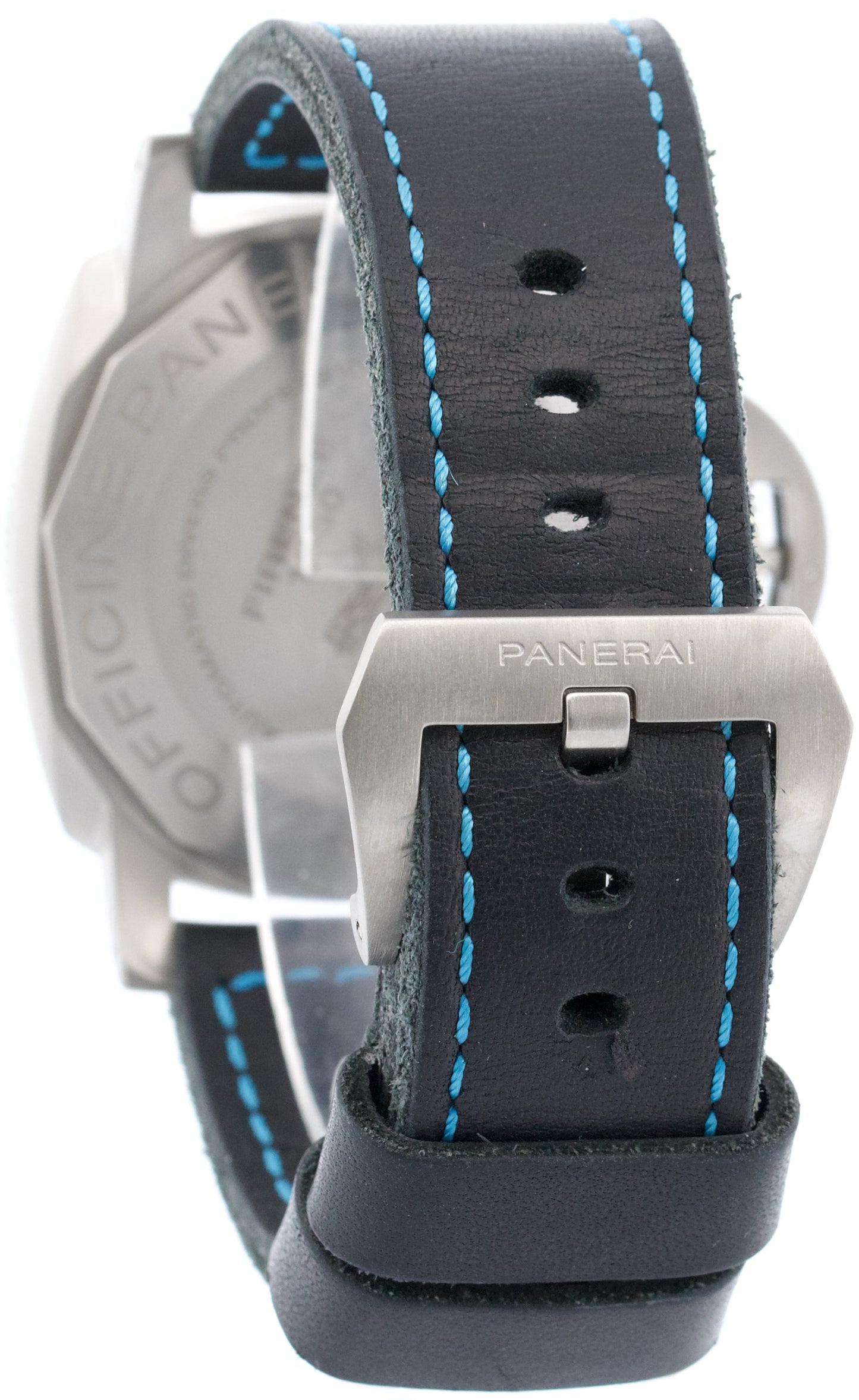 2018 PAPERS Panerai Luminor Submersible 1950 Titanium Rubber 47mm PAM01305 BOX