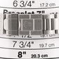 Rolex Explorer II BLACK Stainless Steel Red 40mm Rehaut NO-HOLES 16570 Watch