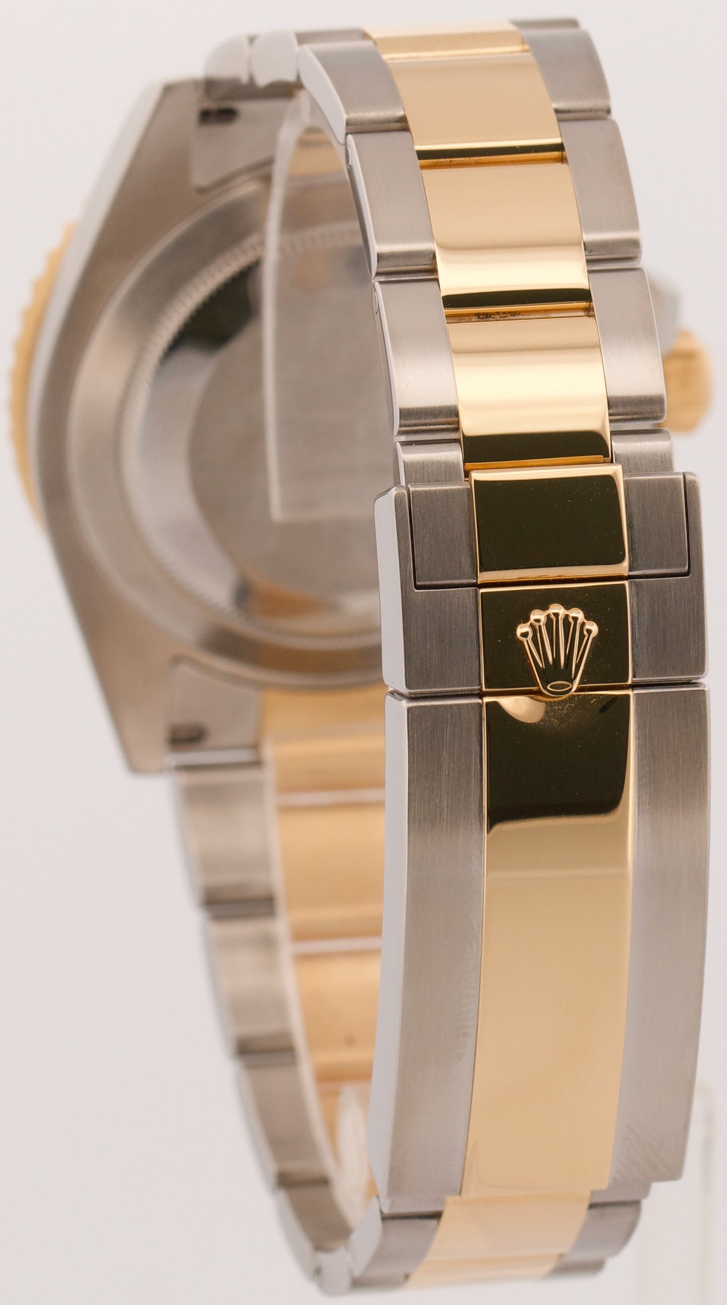 2024 PAPERS Rolex Submariner Date BLACK Two-Tone Gold 41mm 126613 LN Watch BOX
