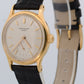 VINTAGE Patek Philippe Calatrava 2451 SILVER 18K Yellow Gold Manual 31mm Watch
