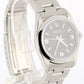 Ladies Rolex Oyster Perpetual Stainless Steel Black 3-6-9 31mm 77080 Watch