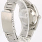 Ladies Rolex Oyster Perpetual Stainless Steel Black 3-6-9 31mm 77080 Watch