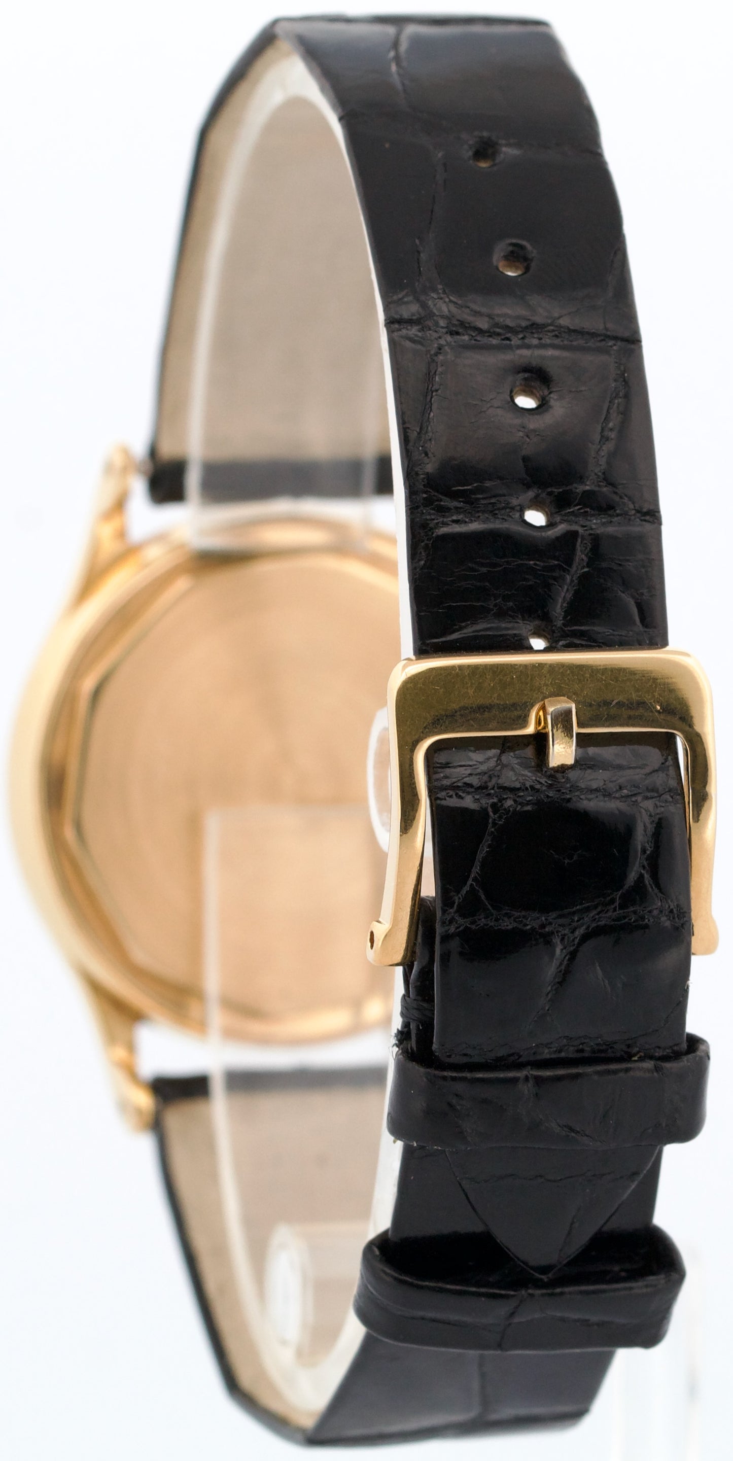 VINTAGE Patek Philippe Calatrava 2451 SILVER 18K Yellow Gold Manual 31mm Watch