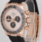 NEW 2025 PAPERS Rolex Daytona Cosmograph 18K Rose SUNDUST Oysterflex 126515 BOX