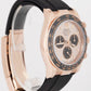 NEW 2025 PAPERS Rolex Daytona Cosmograph 18K Rose SUNDUST Oysterflex 126515 BOX