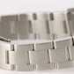 Ladies Rolex Oyster Perpetual Stainless Steel Black 3-6-9 31mm 77080 Watch