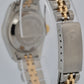 Ladies Rolex DateJust 26mm FLAT CHAMPAGNE ROMAN 18K Gold Stainless JUBILEE 69173