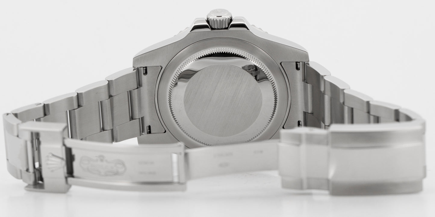 2016 PAPERS Rolex GMT-Master II Black Stainless Steel Ceramic 40mm 116710 LN BOX