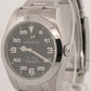 Rolex Air-King 40mm Green BLACK Stainless Steel Automatic Oyster Watch 116900
