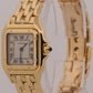 Ladies Cartier Panthere 22mm IVORY 18K Yellow Gold Quartz 8057917 W25022B9 Watch