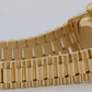 Ladies Rolex DateJust President 26mm CHAMPAGNE DIAMOND 18K Gold 69178 Watch