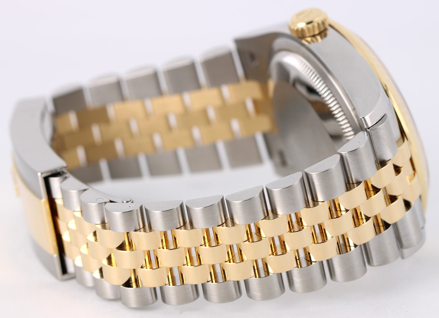 2021 PAPERS Rolex Datejust Two-Tone Gold Silver Roman DIAMOND 36mm 126233 Watch