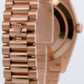 2024 PAPERS Rolex Day-Date President 40mm OLIVE GREEN 18K Rose Gold 228235 BOX
