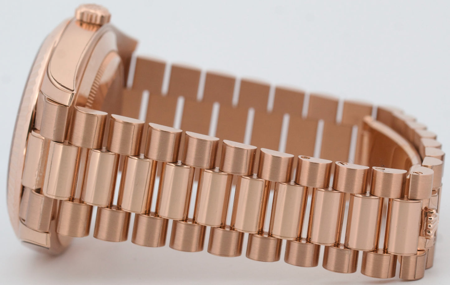 2024 PAPERS Rolex Day-Date President 40mm OLIVE GREEN 18K Rose Gold 228235 BOX