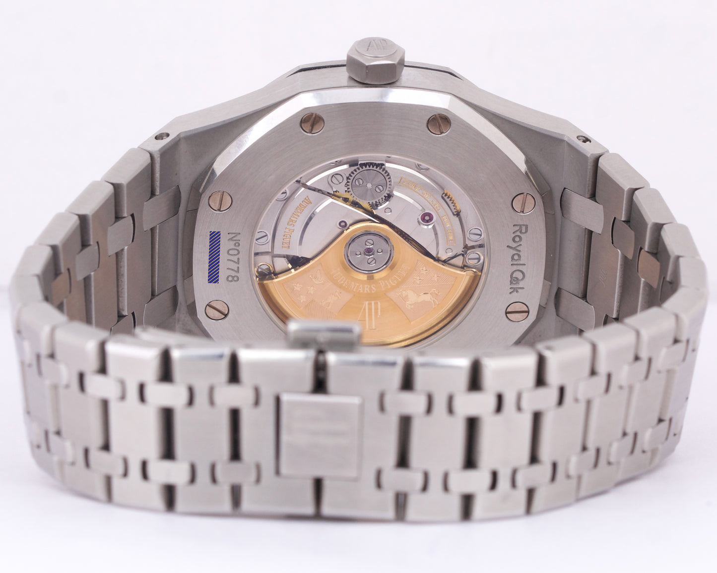 MINT Audemars Piguet Royal Oak White Steel 41mm Watch 15400ST.OO.1220ST.02