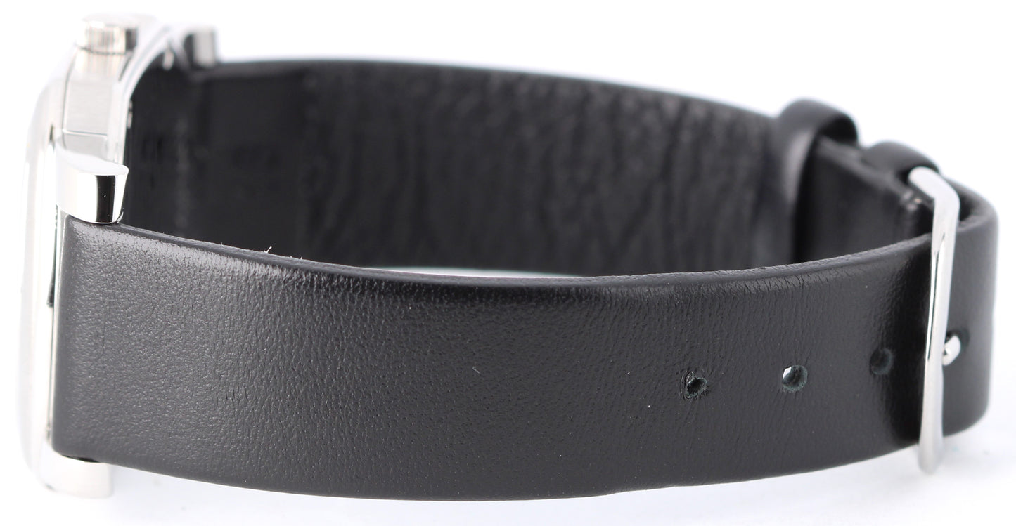 Tiffany & Co Atlas Mark Coupe Resonator Steel Silver Roman Numeral 31.5mm Watch