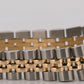 Ladies Rolex DateJust 26mm SILVER TIFFANY 18K Gold Steel JUBILEE Fluted 69173
