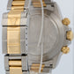 Rolex Daytona Cosmograph BLACK DIAMOND Two-Tone 18K Gold RAINBOW Steel 16523