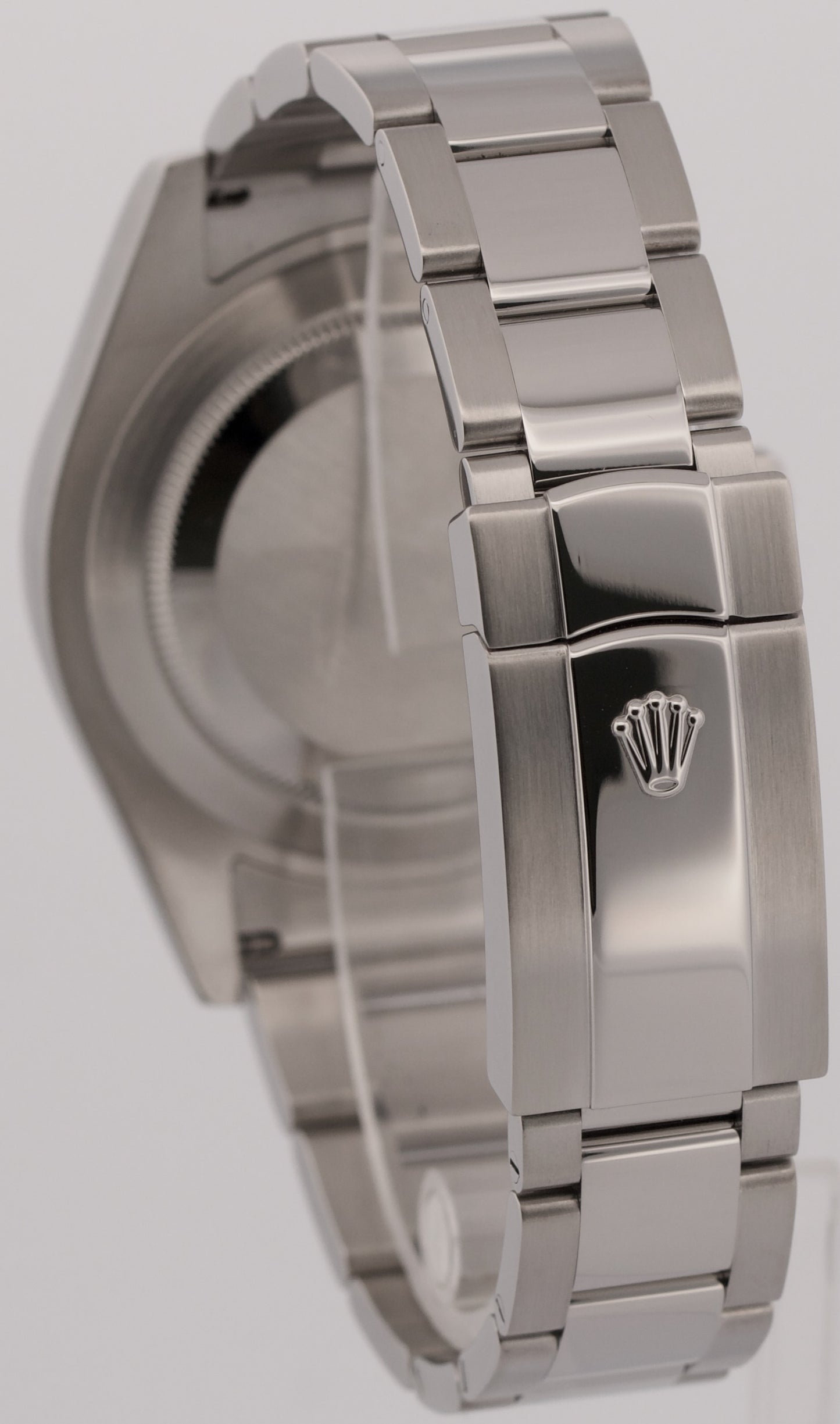 2013 PAPERS Rolex DateJust II BLUE 41mm Fluted 18K Gold Steel OYSTER 116334 BOX