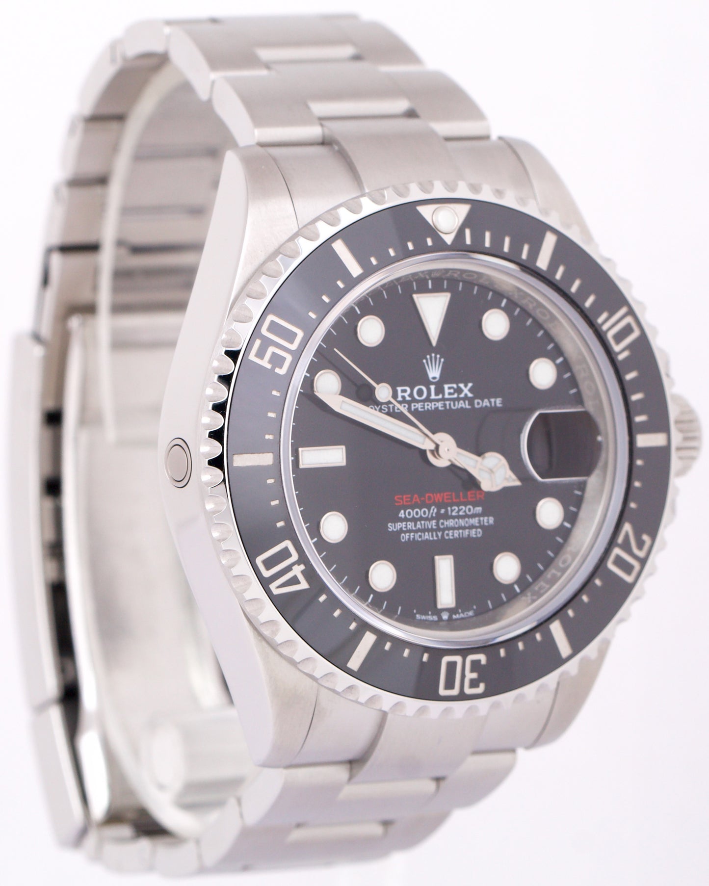 MINT PAPERS Rolex Sea-Dweller Mark II 50th-Anniversary Red Steel 43mm 126600 BOX