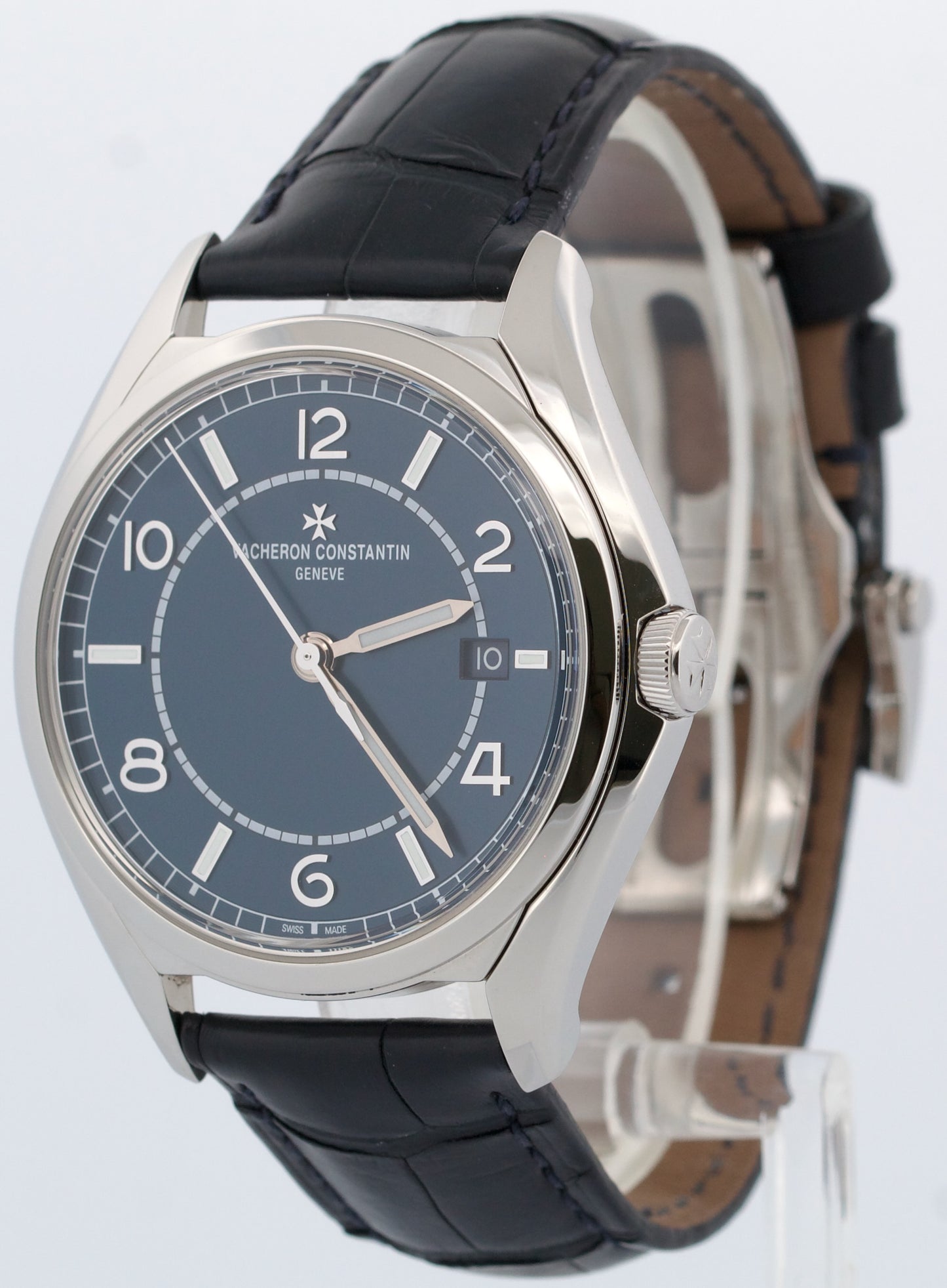 2021 PAPERS Vacheron Constantin Fiftysix 40mm BLUE Steel 4600E/000A-B487 BOX
