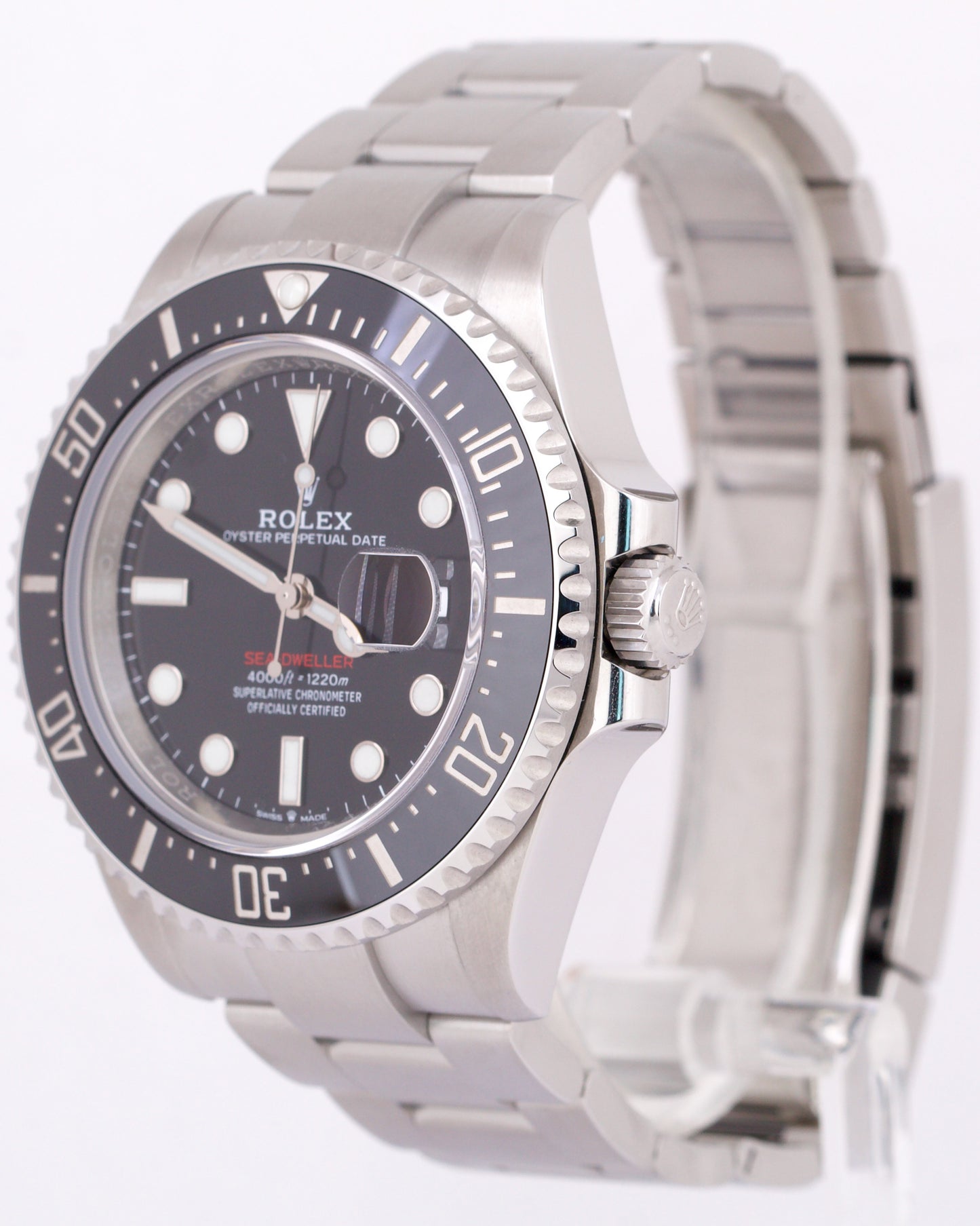 MINT PAPERS Rolex Sea-Dweller Mark II 50th-Anniversary Red Steel 43mm 126600 BOX