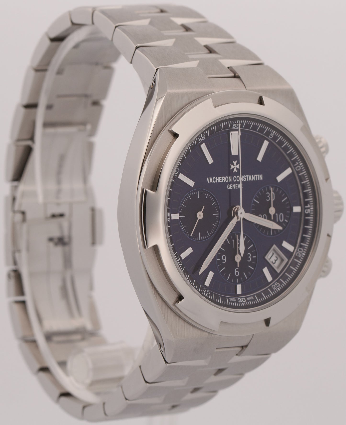 2024 PAPERS Vacheron Constantin Overseas BLUE 42.5mm Steel 5520V/210A-B148 BOX