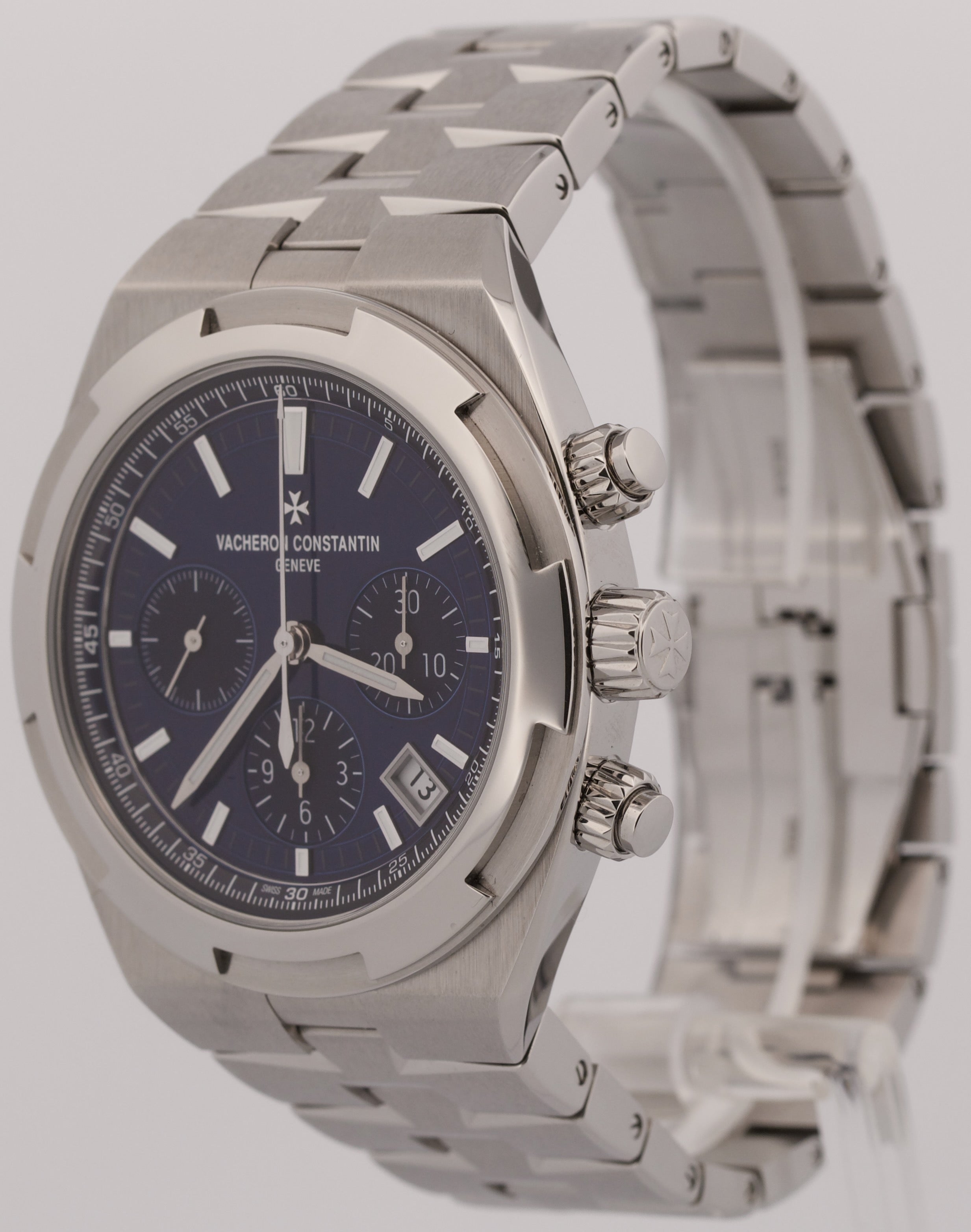 2024 PAPERS Vacheron Constantin Overseas BLUE 42.5mm Steel 5520V