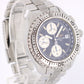 Breitling Shark Chronograph Stainless Steel Blue 41mm A13051 Watch
