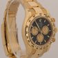 2025 PAPERS Rolex Daytona 40mm PAUL NEWMAN Black 18K Yellow Gold 126508 BOX