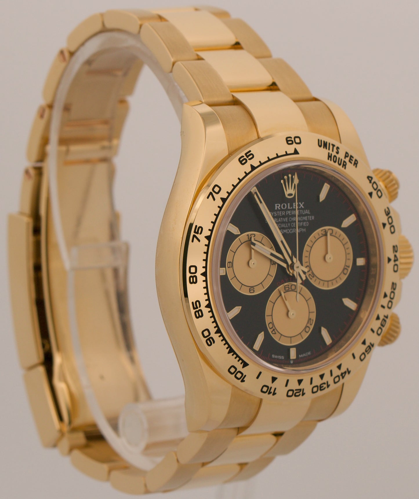 2025 PAPERS Rolex Daytona 40mm PAUL NEWMAN Black 18K Yellow Gold 126508 BOX