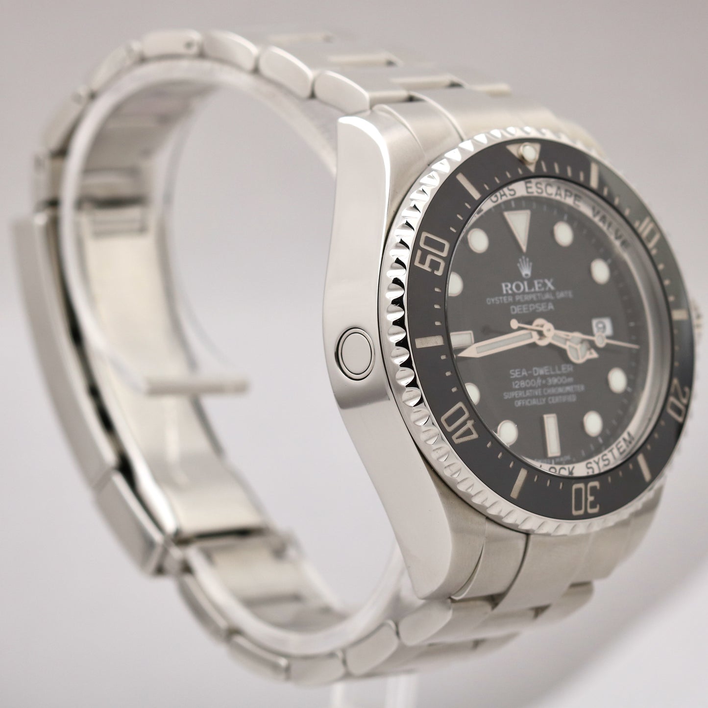 Rolex Sea-Dweller Deepsea Stainless Steel Black Ceramic 44mm Black Watch 116660