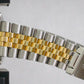 2001 PAPERS Rolex DateJust MOP DIAMOND 18K Steel Gold JUBILEE 36mm 16233 BOX