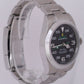 2022 NEW PAPERS Rolex Air-King 40mm Green Black Steel Arabic Watch 126900 BOX