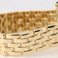 Cartier Panthere Vendome 18k Yellow Gold Silver Roman 30mm 883964 Quartz Watch