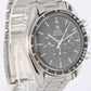 VINTAGE Omega Speedmaster Steel Black 42mm Applied Logo 145.022 MANUAL Watch