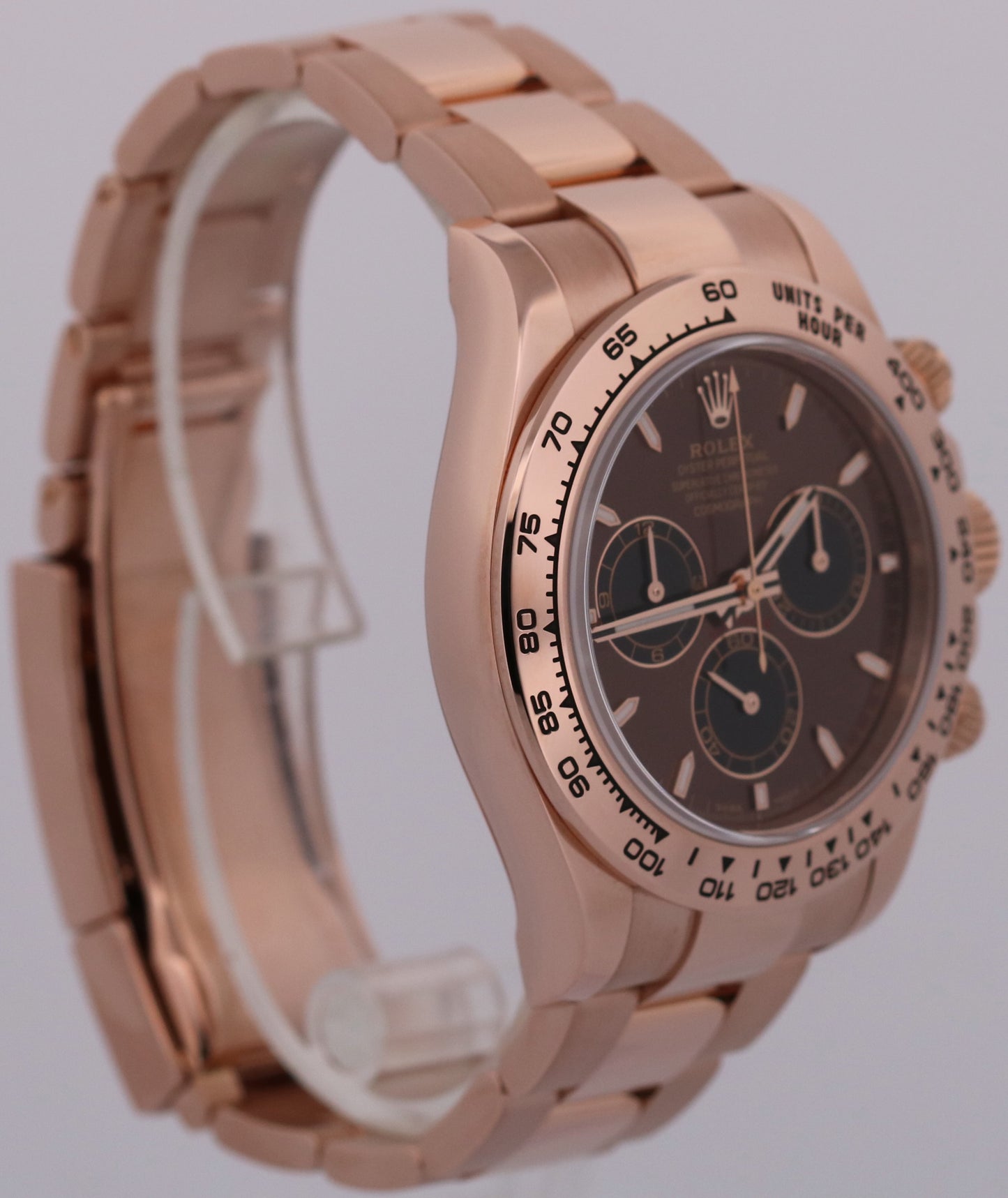 2025 PAPERS Rolex Daytona CHOCOLATE Brown 40mm 18K Rose Gold 40mm 126505 BOX