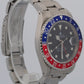 2000 Rolex GMT-Master II 16710 Pepsi Red Blue Steel Swiss Only 40mm Box Papers