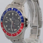 2000 Rolex GMT-Master II 16710 Pepsi Red Blue Steel Swiss Only 40mm Box Papers