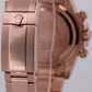 2025 PAPERS Rolex Daytona CHOCOLATE Brown 40mm 18K Rose Gold 40mm 126505 BOX