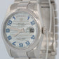 Rolex Day-Date Presidential 36mm GLACIER BLUE WAVE 950 Platinum Watch 118206 BOX